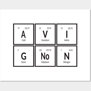 Avignon City | Periodic Table Posters and Art